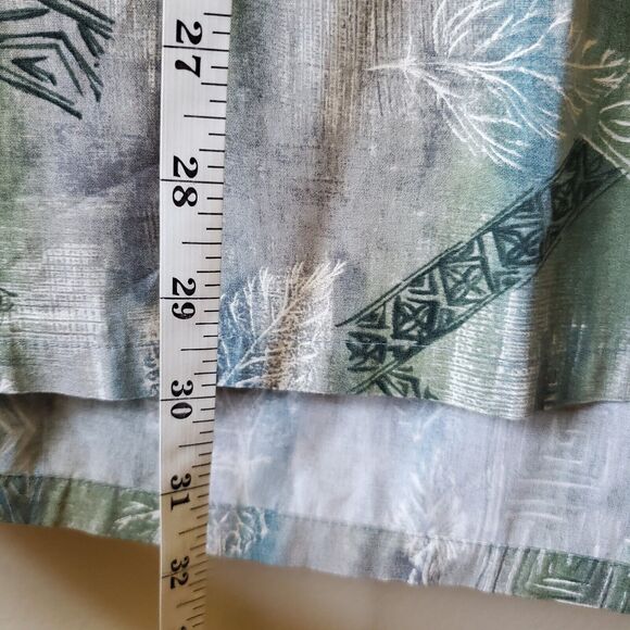 HOLLIS RIVER Mens XL Cotton Short Sleeve Hawaiian Beach Surf Button Shirt - Picture 13 of 13